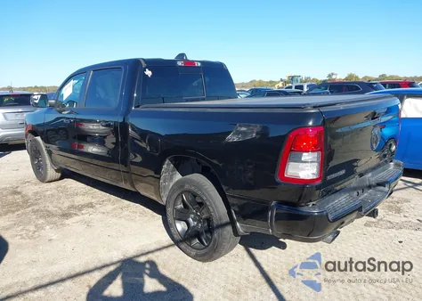 2021 Ram 1500 Big Horn 4X2 6'4 Box from USA, damaged, VIN 1C6RREMT1MN794375